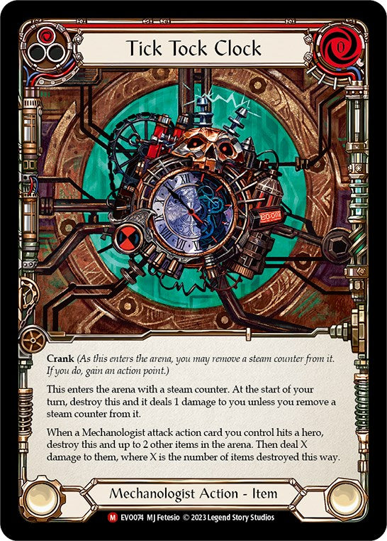 Tick Tock Clock [EVO074] (Bright Lights) | Boutique FDB TCG