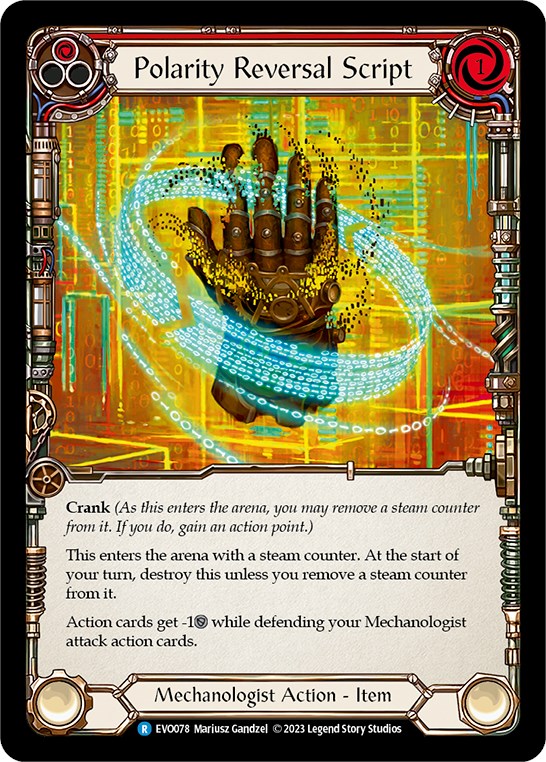 Polarity Reversal Script [EVO078] (Bright Lights) | Boutique FDB TCG