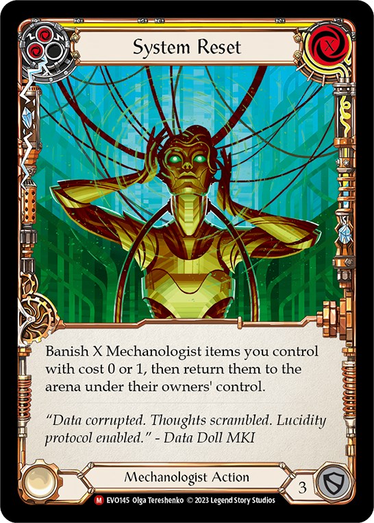 System Reset [EVO145] (Bright Lights) | Boutique FDB TCG