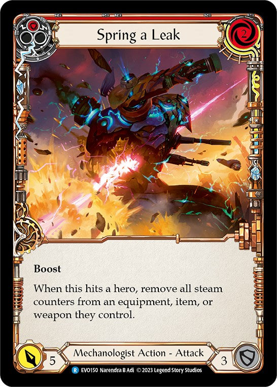 Spring a Leak (Red) [EVO150] (Bright Lights) | Boutique FDB TCG