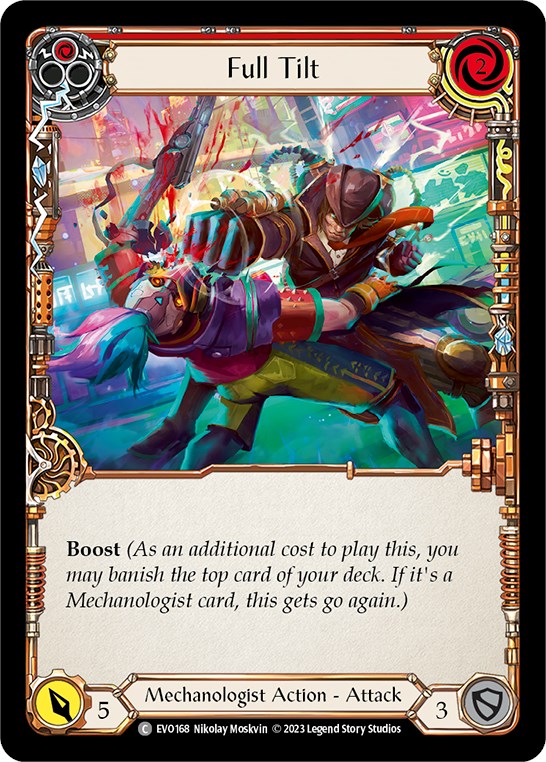Full Tilt (Red) [EVO168] (Bright Lights) | Boutique FDB TCG