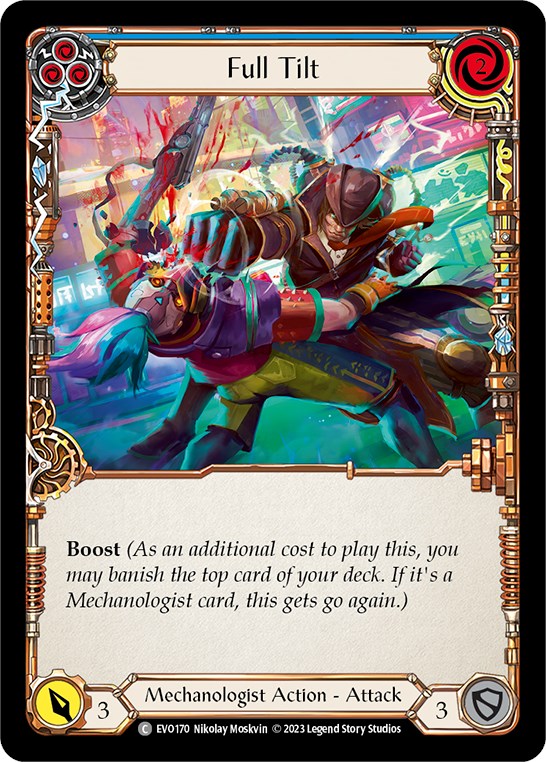 Full Tilt (Blue) [EVO170] (Bright Lights) | Boutique FDB TCG