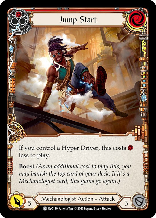Jump Start (Red) [EVO180] (Bright Lights) | Boutique FDB TCG