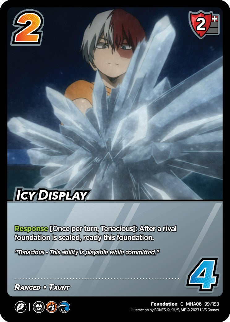 Icy Display [Jet Burn] | Boutique FDB TCG