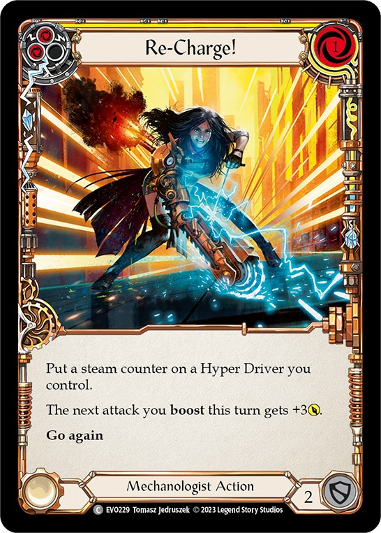 Re-Charge! (Yellow) [EVO229] (Bright Lights) | Boutique FDB TCG