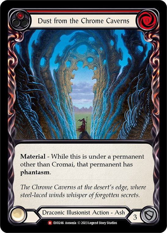 Dust from the Chrome Caverns [EVO246] (Bright Lights)  Rainbow Foil | Boutique FDB TCG