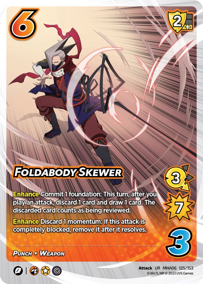 Foldabody Skewer [Jet Burn] | Boutique FDB TCG