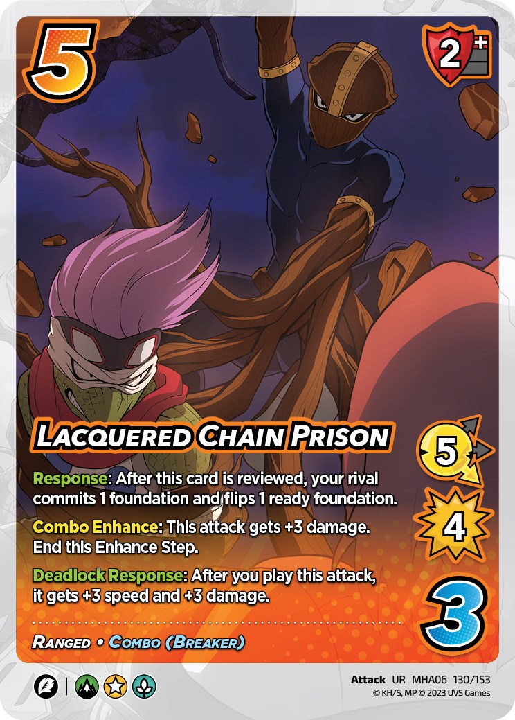 Lacquered Chain Prison [Jet Burn] | Boutique FDB TCG