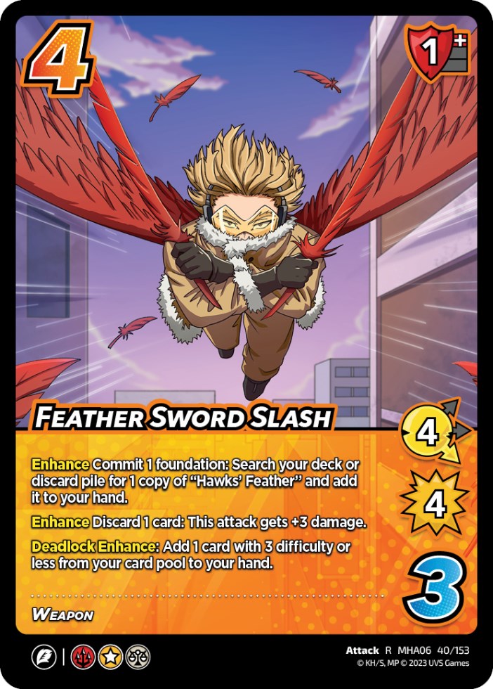 Feather Sword Slash [Jet Burn] | Boutique FDB TCG