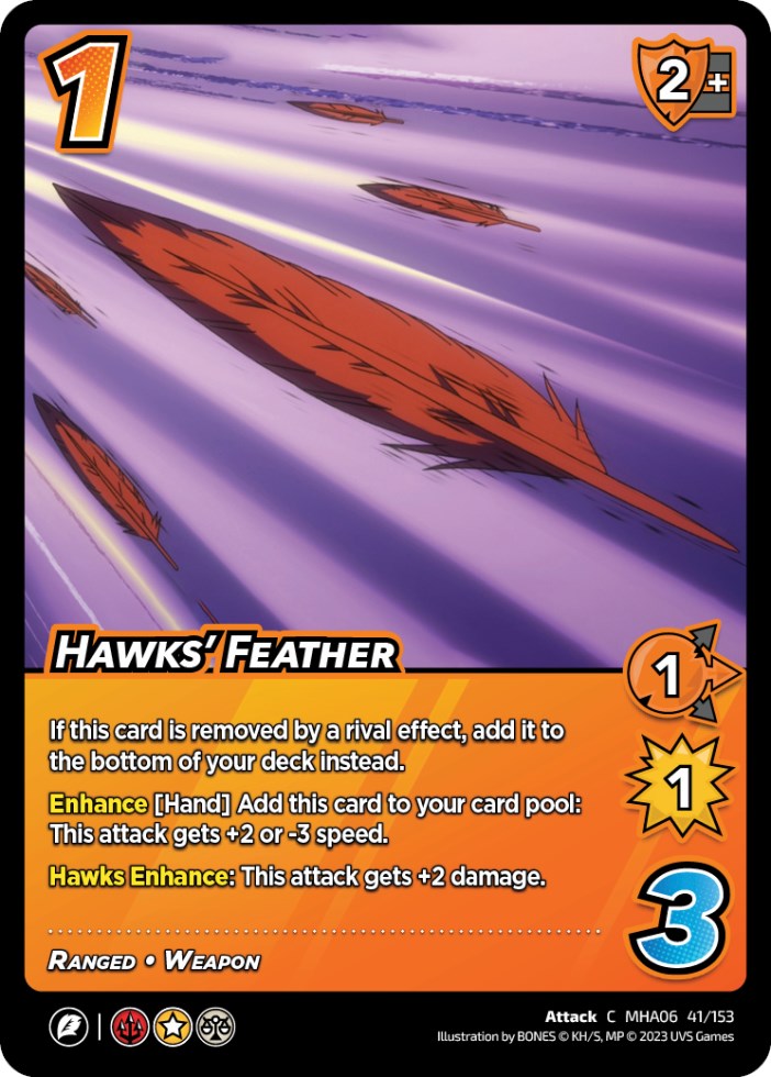 Hawks' Feather [Jet Burn] | Boutique FDB TCG