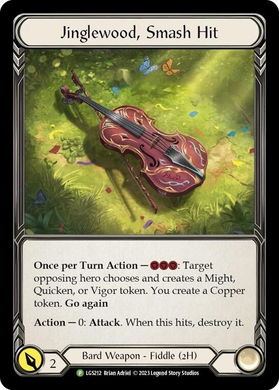 Jinglewood, Smash Hit [LGS212] (Promo)  Rainbow Foil | Boutique FDB TCG