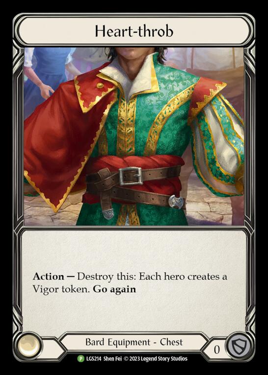 Heart-throb [LGS14] (Promo)  Rainbow Foil | Boutique FDB TCG