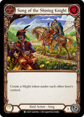 Song of the Shining Knight [LGS219] (Promo)  Rainbow Foil | Boutique FDB TCG