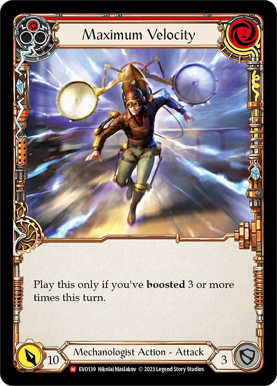 Maximum Velocity [EVO139] (Bright Lights) | Boutique FDB TCG