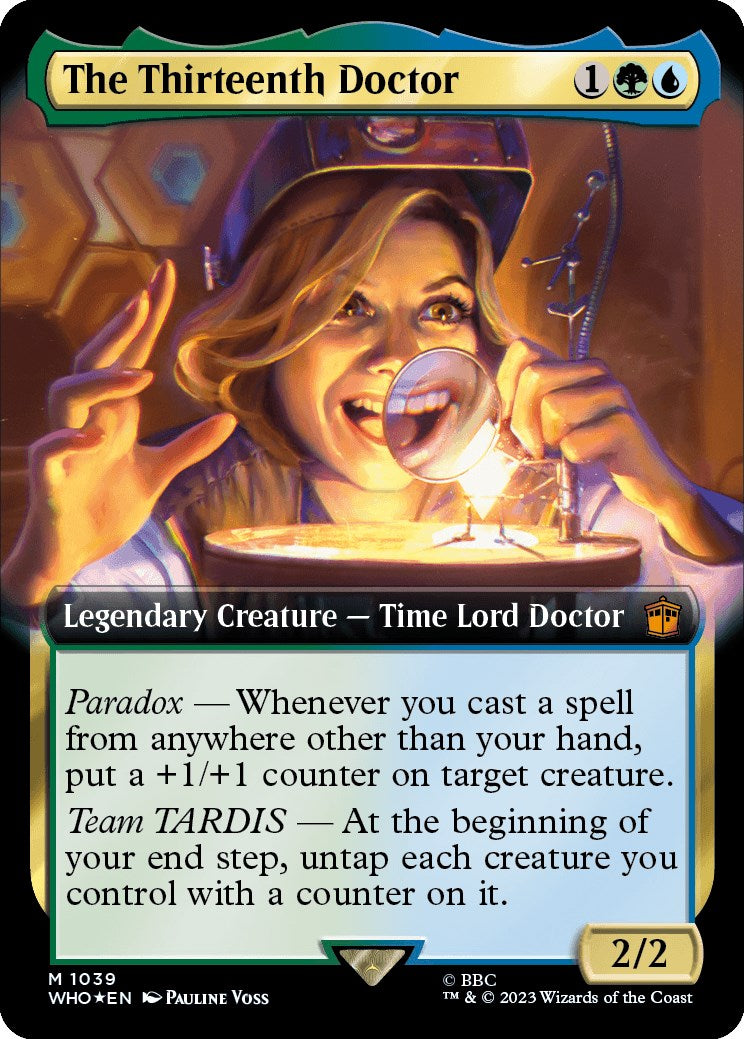 The Thirteenth Doctor (Extended Art) (Surge Foil) [Doctor Who] | Boutique FDB TCG