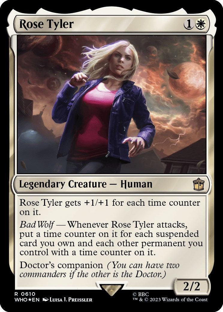 Rose Tyler (Surge Foil) [Doctor Who] | Boutique FDB TCG