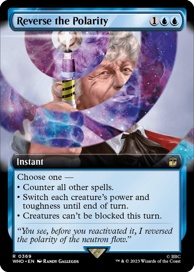 Reverse the Polarity (Extended Art) [Doctor Who] | Boutique FDB TCG