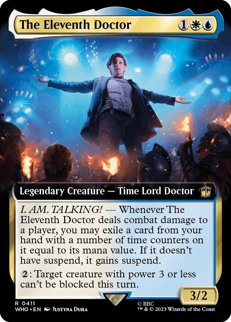 The Eleventh Doctor (Extended Art) [Doctor Who] | Boutique FDB TCG