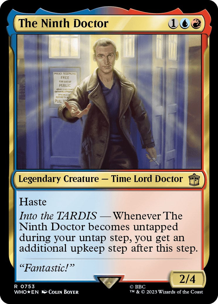The Ninth Doctor (Surge Foil) [Doctor Who] | Boutique FDB TCG