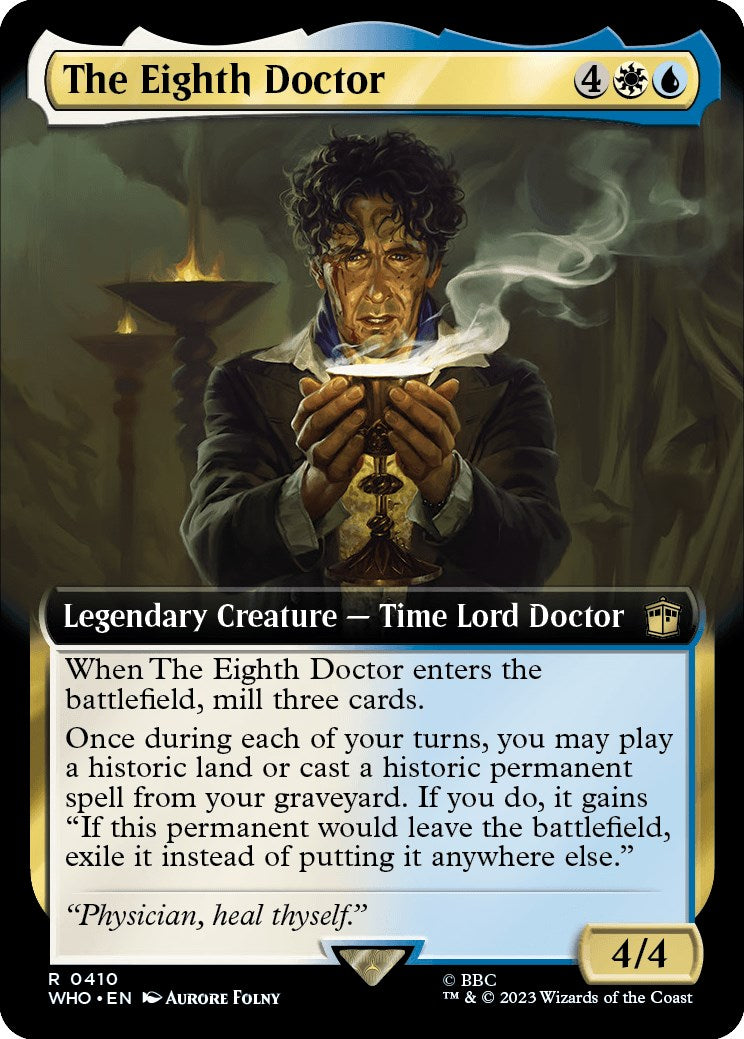 The Eighth Doctor (Extended Art) [Doctor Who] | Boutique FDB TCG