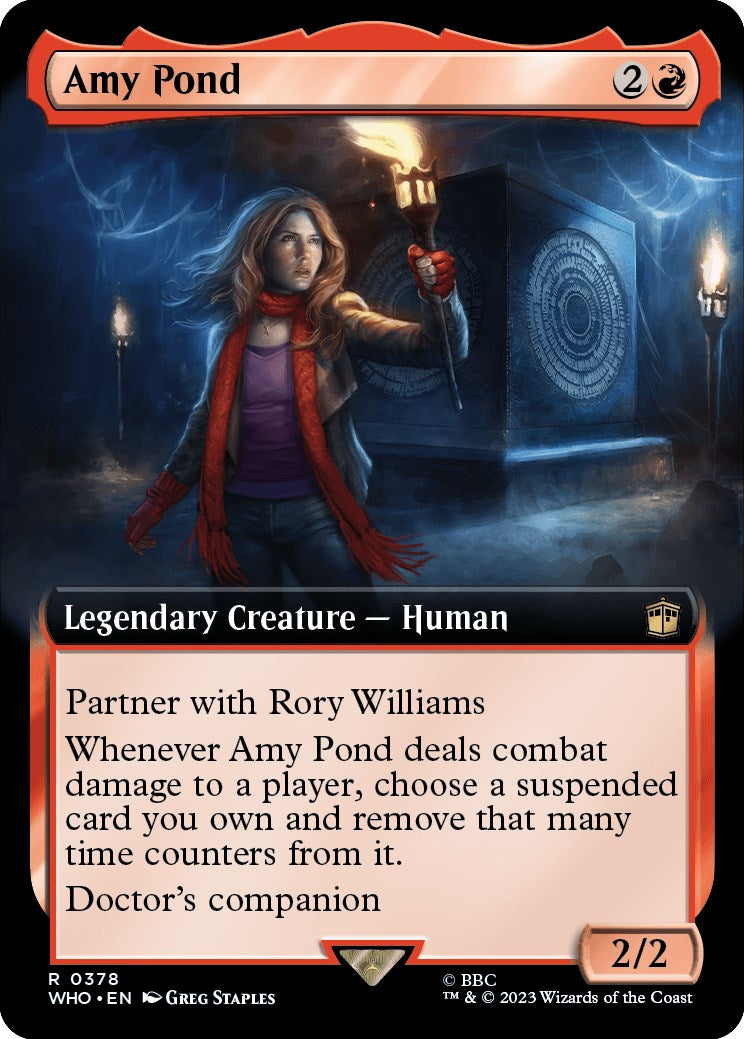 Amy Pond (Extended Art) [Doctor Who] | Boutique FDB TCG