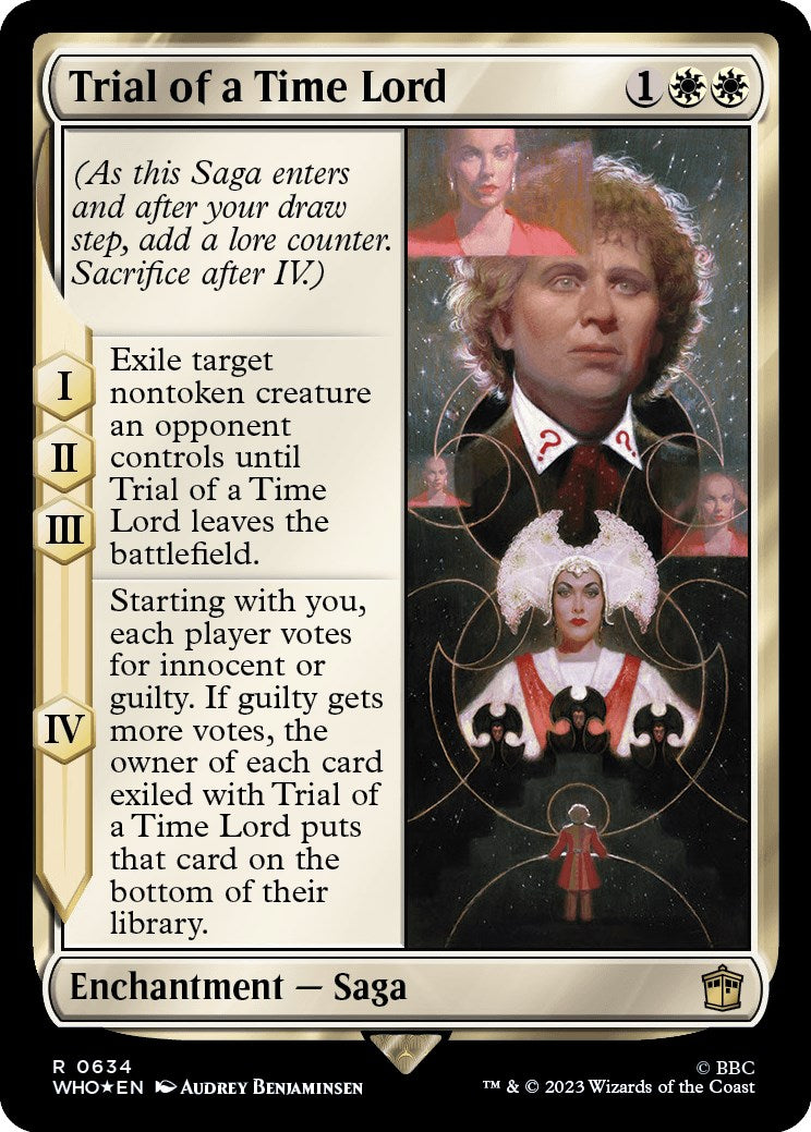 Trial of a Time Lord (Surge Foil) [Doctor Who] | Boutique FDB TCG