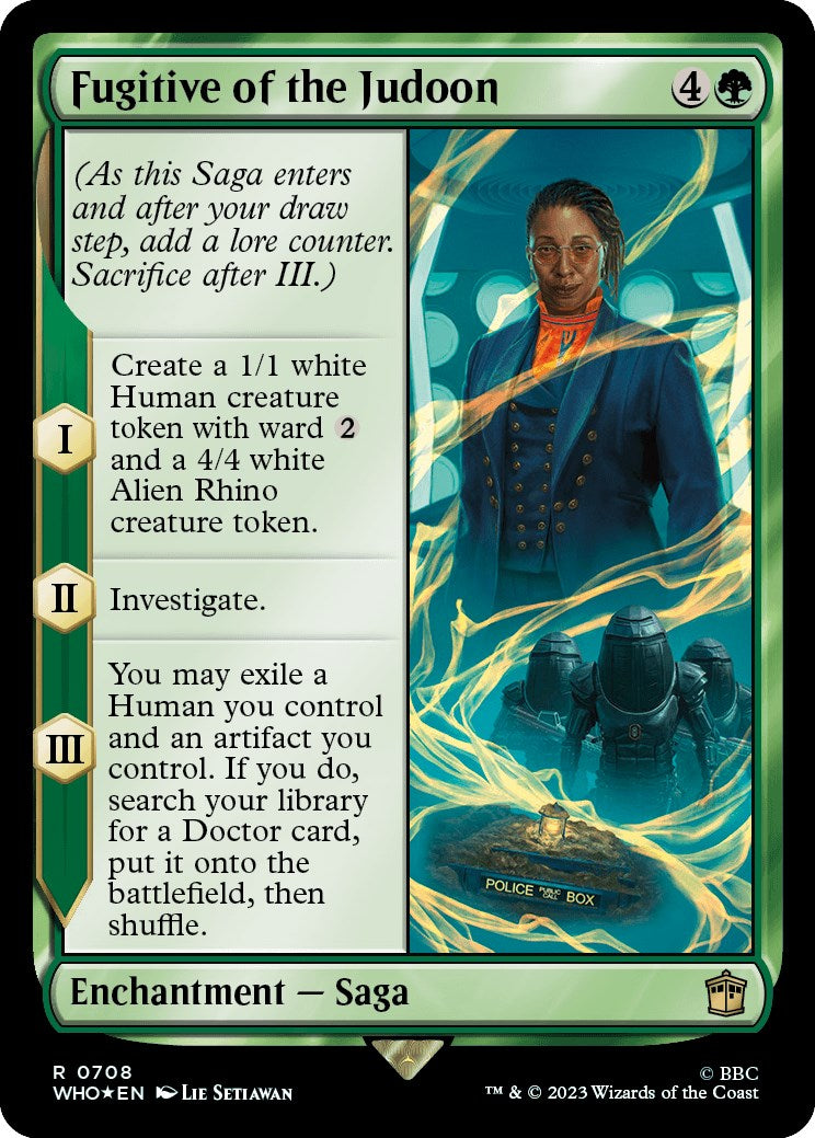 Fugitive of the Judoon (Surge Foil) [Doctor Who] | Boutique FDB TCG