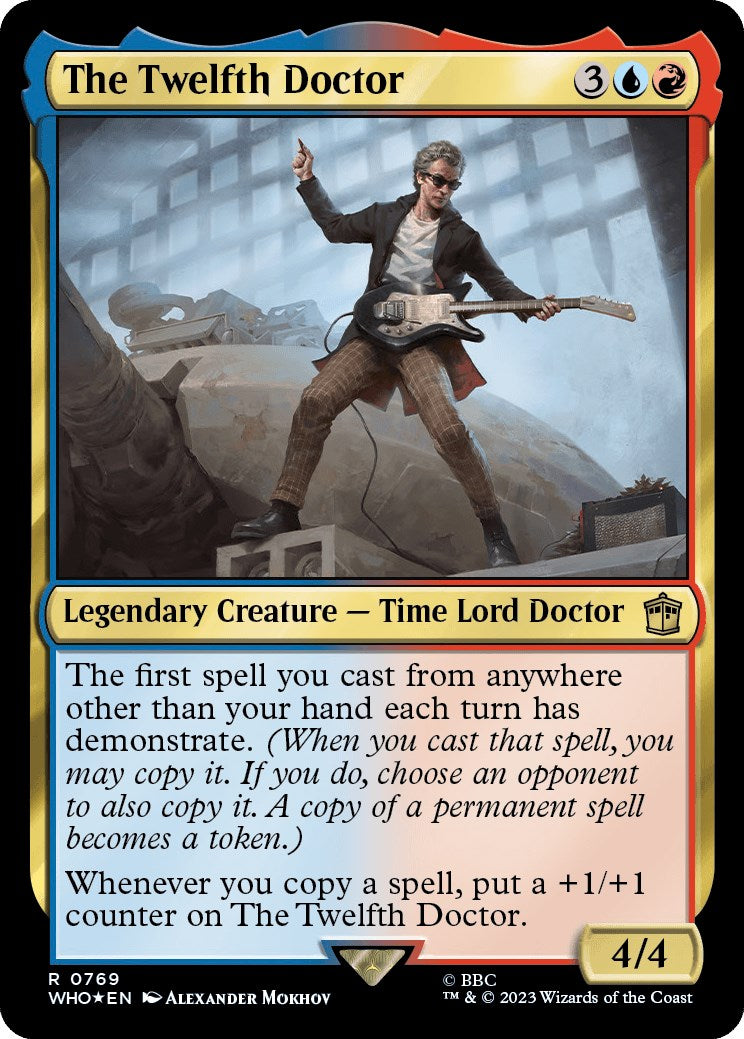 The Twelfth Doctor (Surge Foil) [Doctor Who] | Boutique FDB TCG