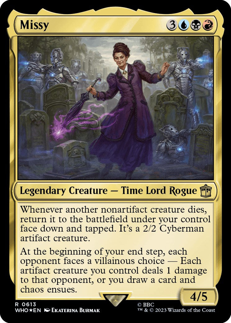 Missy (Surge Foil) [Doctor Who] | Boutique FDB TCG