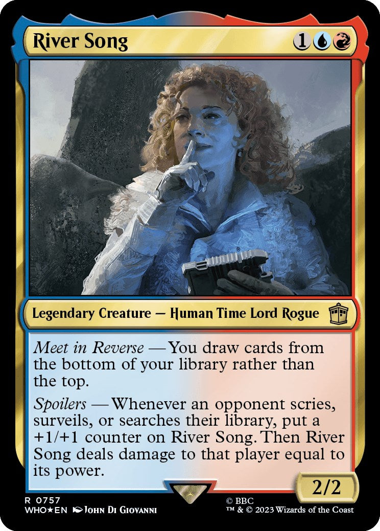 River Song (Surge Foil) [Doctor Who] | Boutique FDB TCG