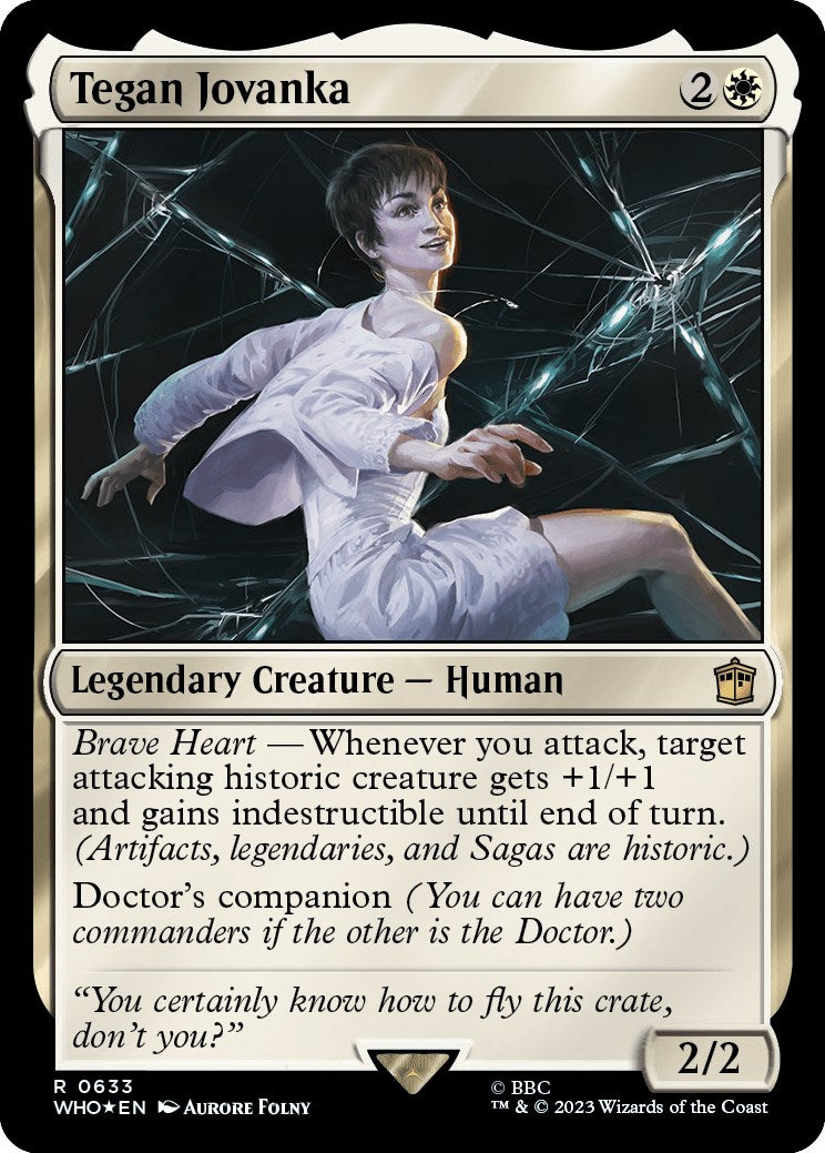 Tegan Jovanka (Surge Foil) [Doctor Who] | Boutique FDB TCG