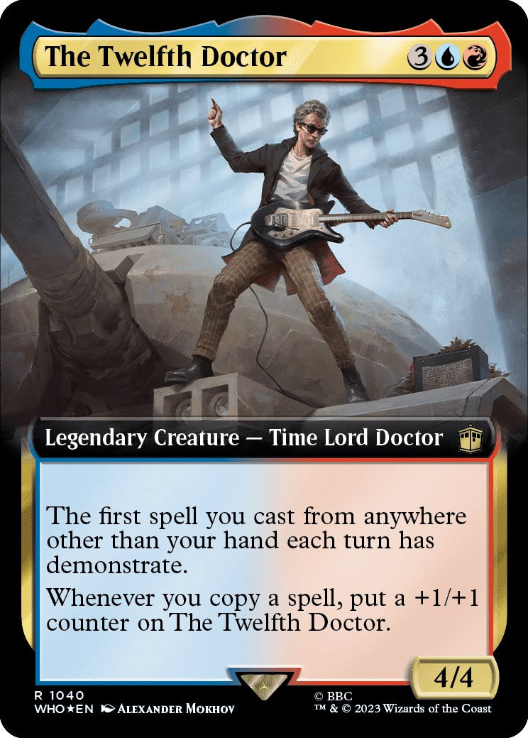 The Twelfth Doctor (Extended Art) (Surge Foil) [Doctor Who] | Boutique FDB TCG