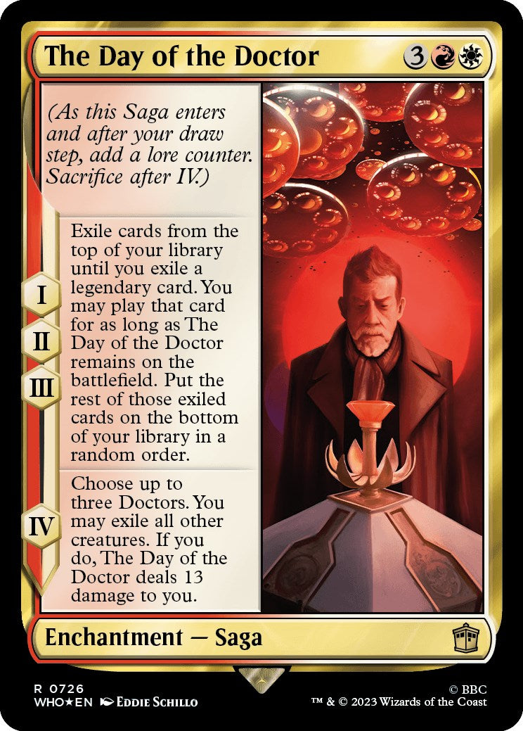 The Day of the Doctor (Surge Foil) [Doctor Who] | Boutique FDB TCG