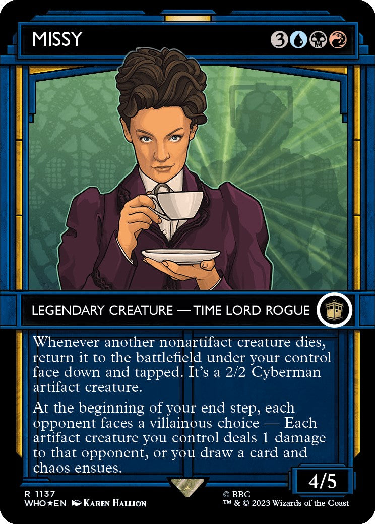 Missy (Showcase) (Surge Foil) [Doctor Who] | Boutique FDB TCG