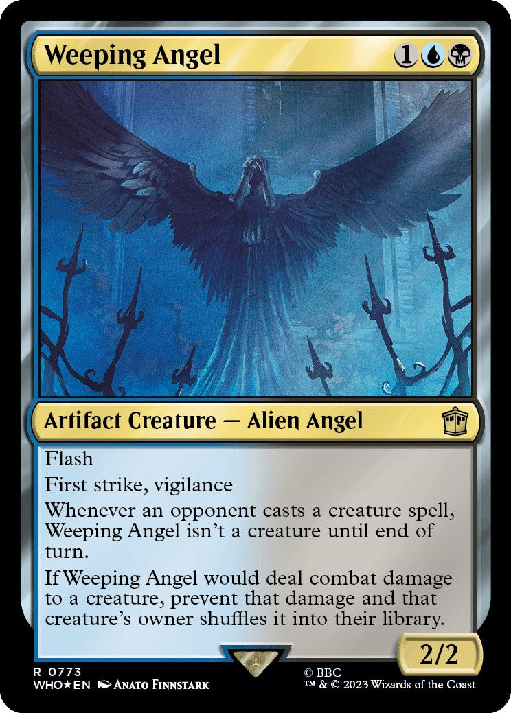 Weeping Angel (Surge Foil) [Doctor Who] | Boutique FDB TCG