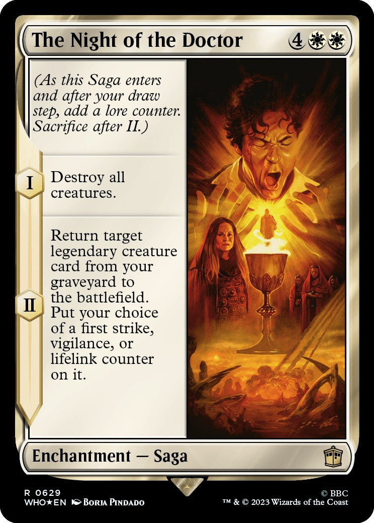 The Night of the Doctor (Surge Foil) [Doctor Who] | Boutique FDB TCG