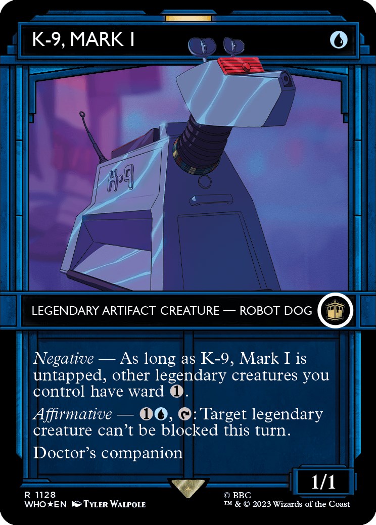 K-9, Mark I (Showcase) (Surge Foil) [Doctor Who] | Boutique FDB TCG