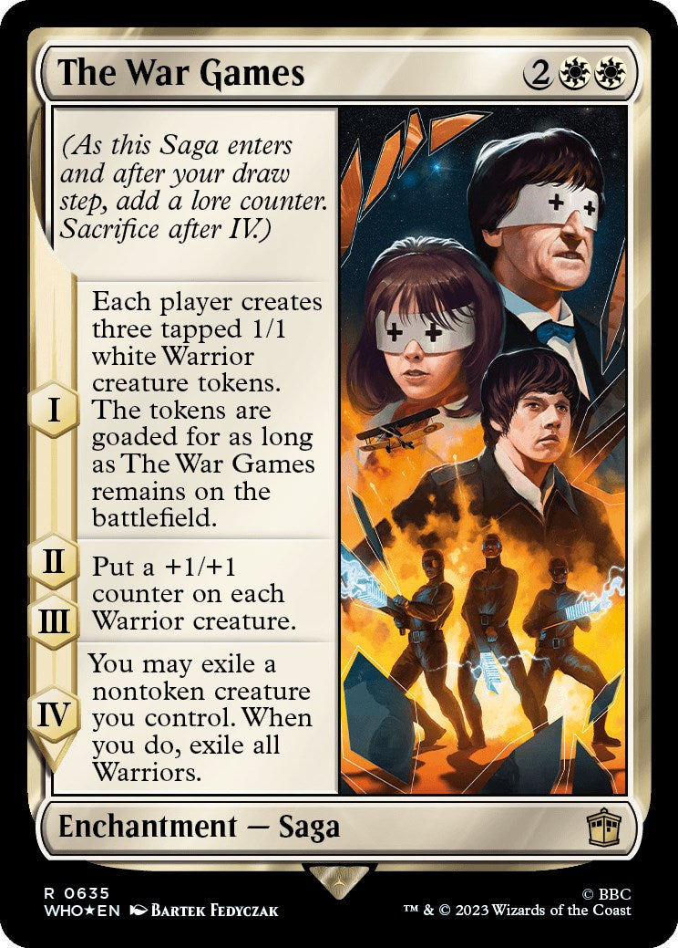 The War Games (Surge Foil) [Doctor Who] | Boutique FDB TCG