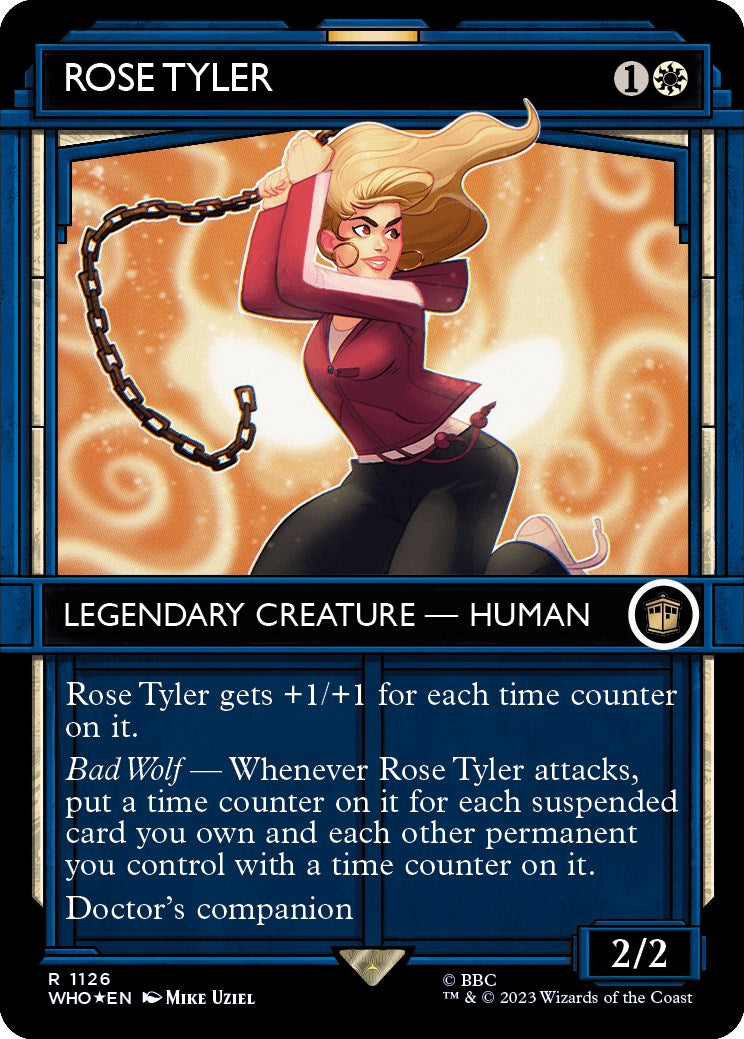 Rose Tyler (Showcase) (Surge Foil) [Doctor Who] | Boutique FDB TCG
