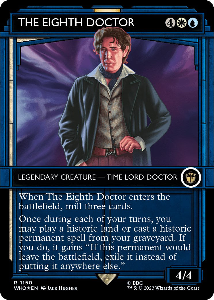 The Eighth Doctor (Showcase) (Surge Foil) [Doctor Who] | Boutique FDB TCG