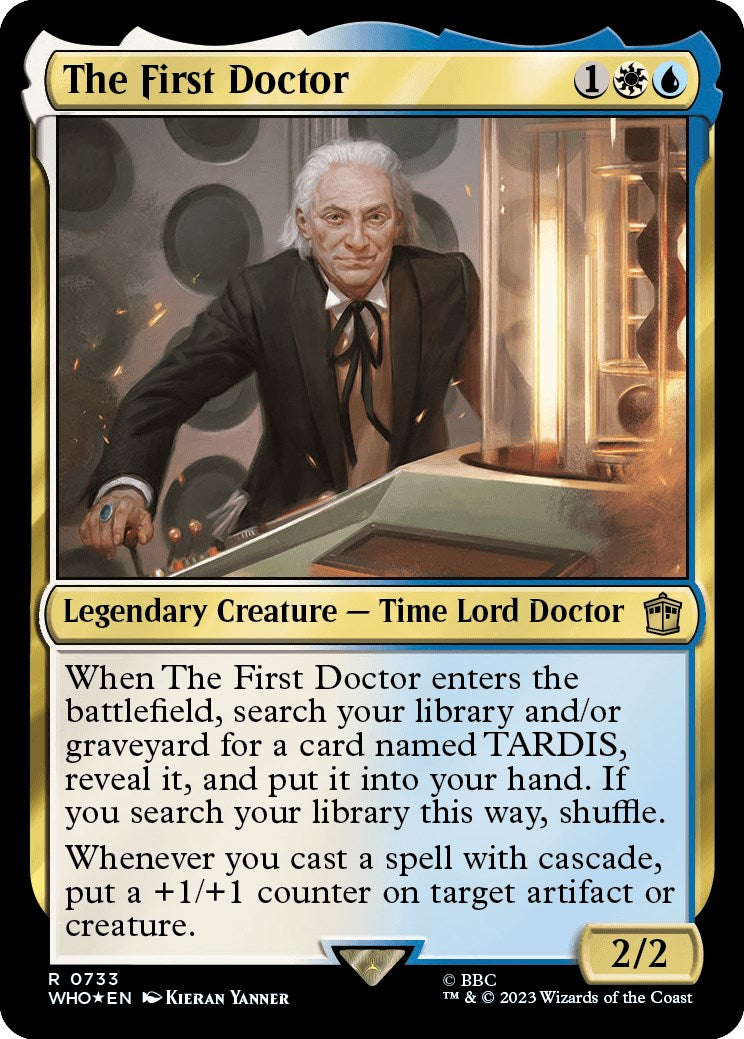 The First Doctor (Surge Foil) [Doctor Who] | Boutique FDB TCG