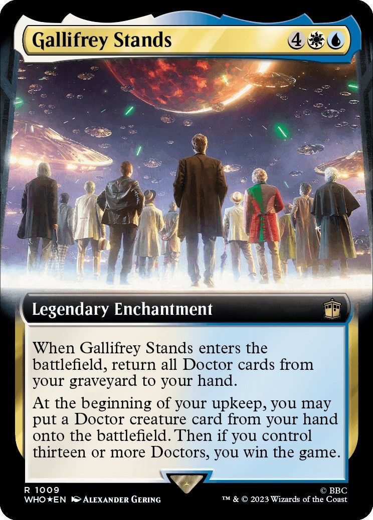 Gallifrey Stands (Extended Art) (Surge Foil) [Doctor Who] | Boutique FDB TCG