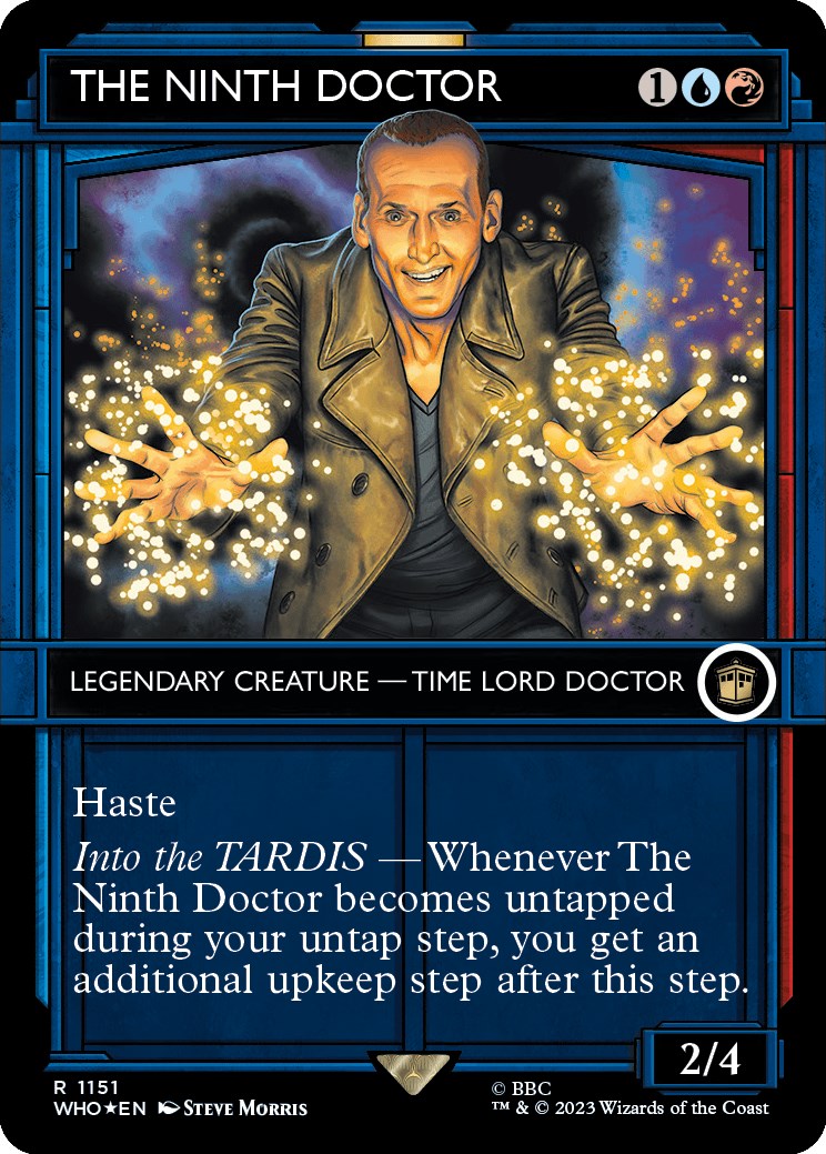 The Ninth Doctor (Showcase) (Surge Foil) [Doctor Who] | Boutique FDB TCG