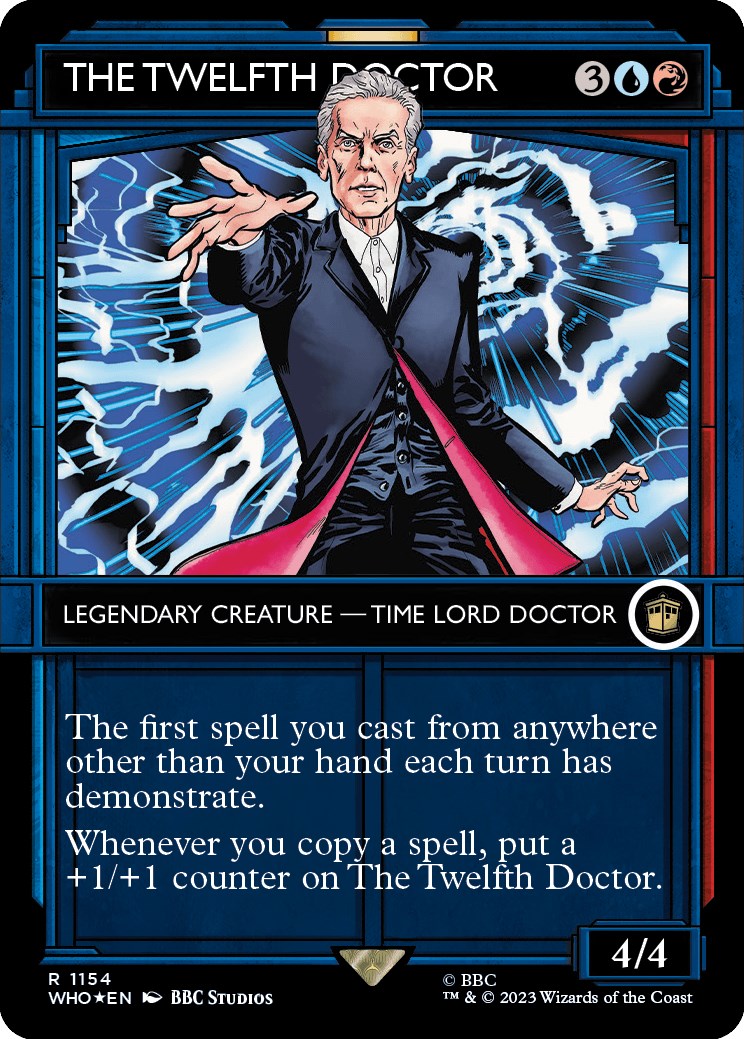 The Twelfth Doctor (Showcase) (Surge Foil) [Doctor Who] | Boutique FDB TCG