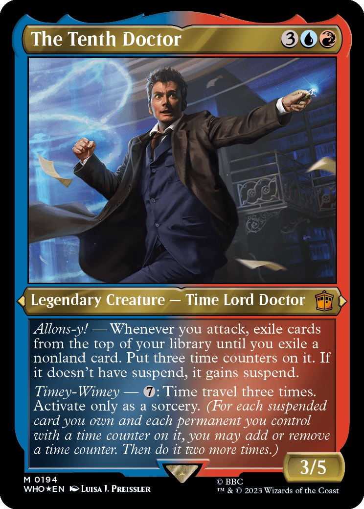 The Tenth Doctor (Display Commander) [Doctor Who] | Boutique FDB TCG