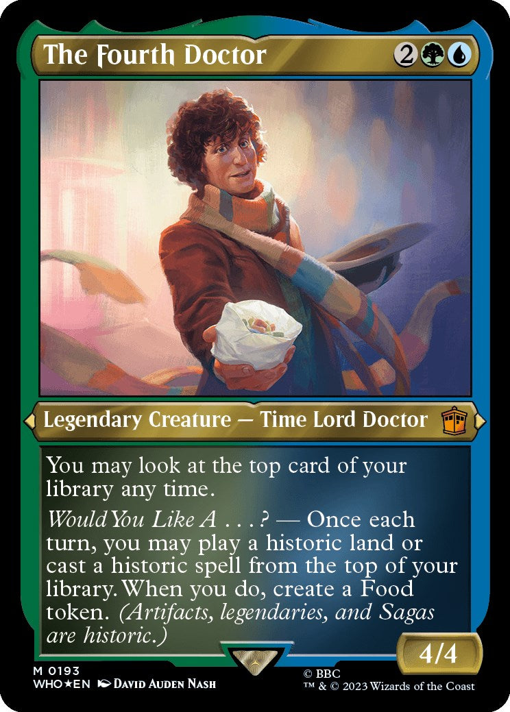 The Fourth Doctor (Display Commander) [Doctor Who] | Boutique FDB TCG