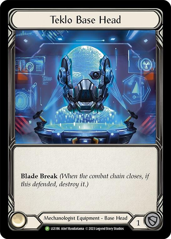 Teklo Base Head [LGS186] (Promo)  Cold Foil | Boutique FDB TCG