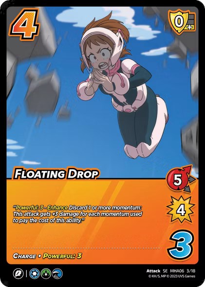 Floating Drop [Jet Burn] | Boutique FDB TCG