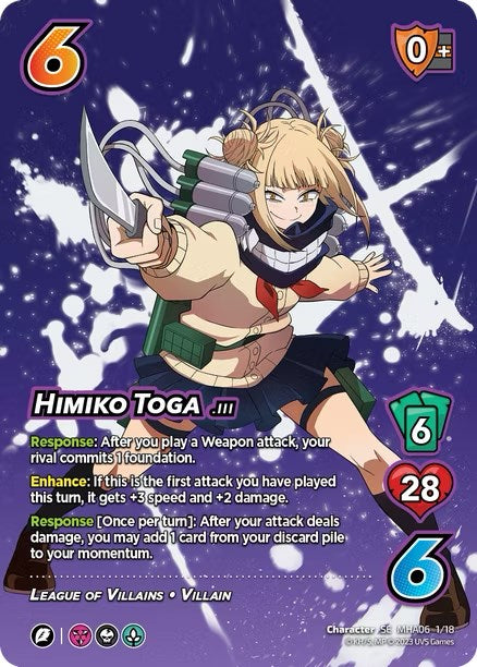 Himiko Toga [Jet Burn] | Boutique FDB TCG