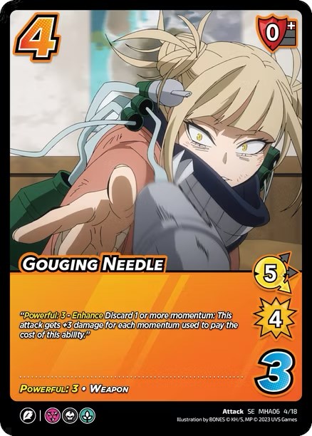 Gouging Needle [Jet Burn] | Boutique FDB TCG